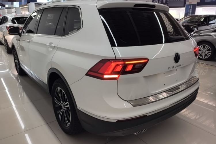 Used Volkswagen Tiguan L 2021 330TSI Automatic Two-Wheel Drive Smart Edition Rear Left 45 Deg