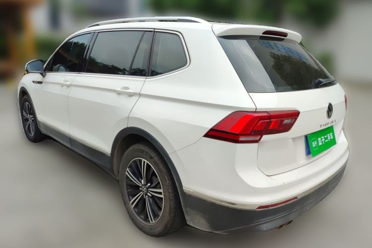 Used Volkswagen Tiguan L 2021 280TSI Automatic Two-Wheel Drive Smart Edition Rear Left 45 Deg