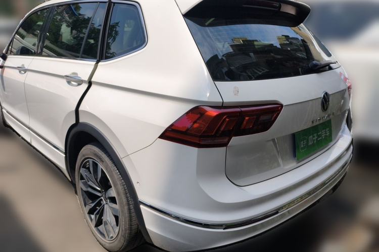 Used Volkswagen Tiguan L 2021 330TSI Automatic Two-Wheel Drive R-Line Enhanced Edition Rear Left 45 Deg