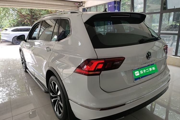 Used Volkswagen Tiguan L 2021 330TSI Automatic Two-Wheel Drive R-Line Enhanced Edition Rear Left 45 Deg