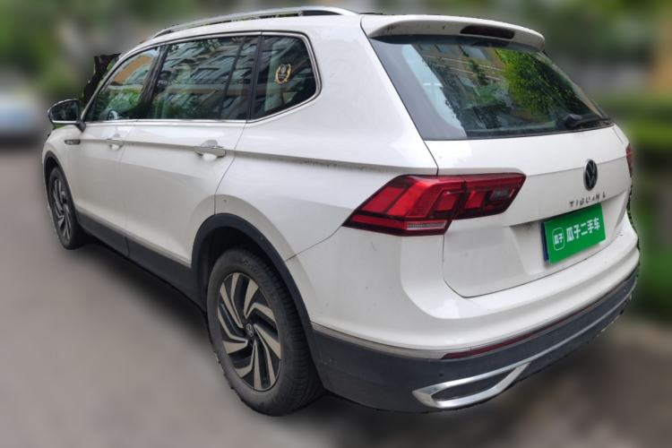 Used Volkswagen Tiguan L 2021 330TSI Automatic Two-Wheel Drive Smart Edition Rear Left 45 Deg