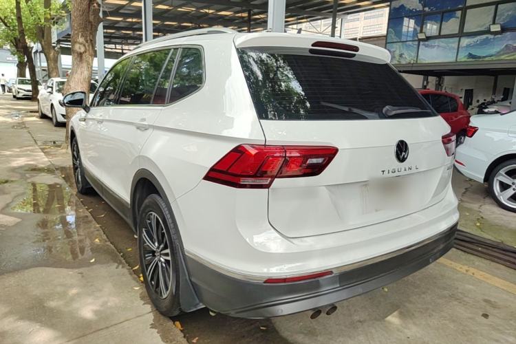 Used Volkswagen Tiguan L 2021 280TSI Automatic Two-Wheel Drive Smart Edition Rear Left 45 Deg