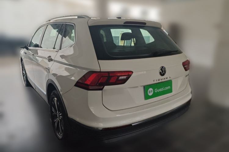 Used Volkswagen Tiguan L 2021 280TSI Automatic Two-Wheel Drive Smart Edition Rear Left 45 Deg