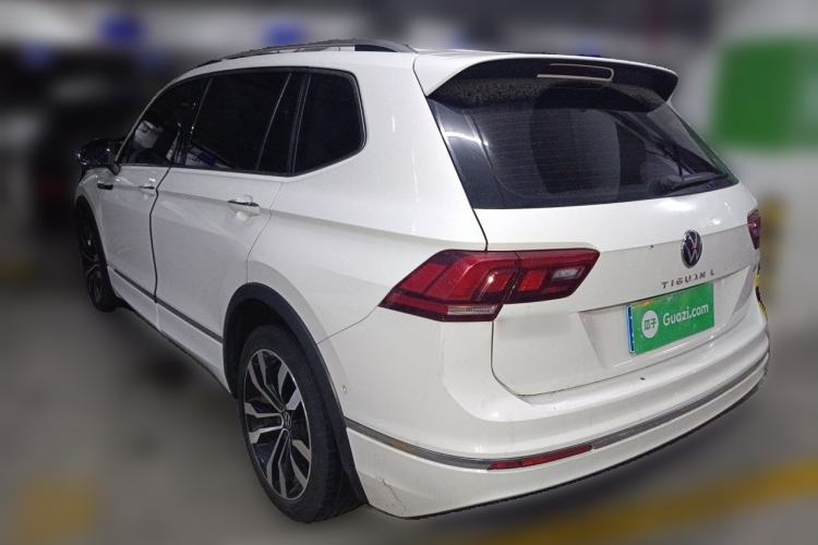 Used Volkswagen Tiguan L 2021 330TSI Automatic Two-Wheel Drive R-Line Enhanced Edition Rear Left 45 Deg