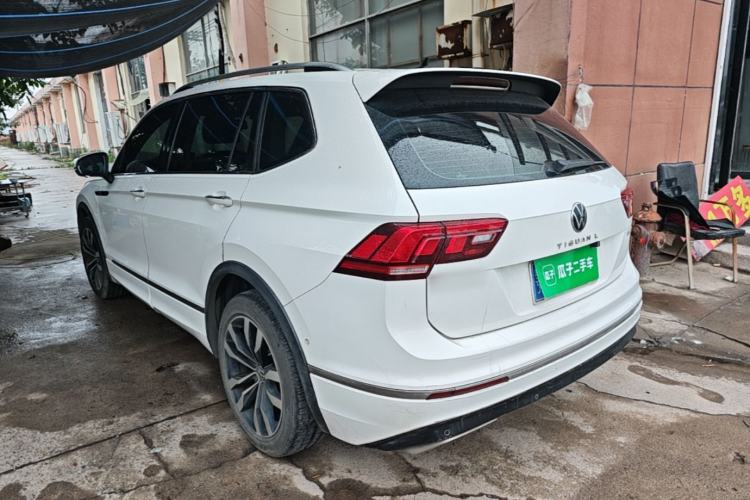 Used Volkswagen Tiguan L 2021 330TSI Automatic Two-Wheel Drive R-Line Enhanced Edition Rear Left 45 Deg
