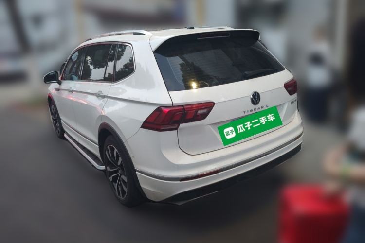 Used Volkswagen Tiguan L 2021 330TSI Automatic Two-Wheel Drive R-Line Enhanced Edition Rear Left 45 Deg