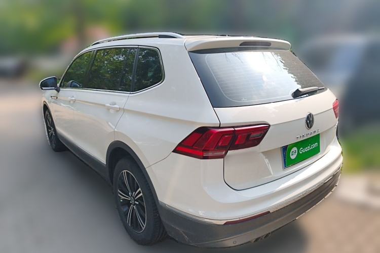 Used Volkswagen Tiguan L 2021 280TSI Automatic Two-Wheel Drive Smart Edition Rear Left 45 Deg