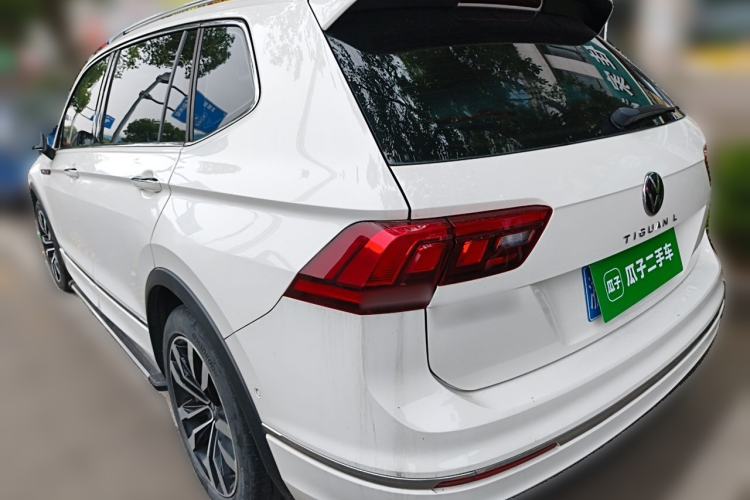 Used Volkswagen Tiguan L 2021 330TSI Automatic Two-Wheel Drive R-Line Enhanced Edition Rear Left 45 Deg
