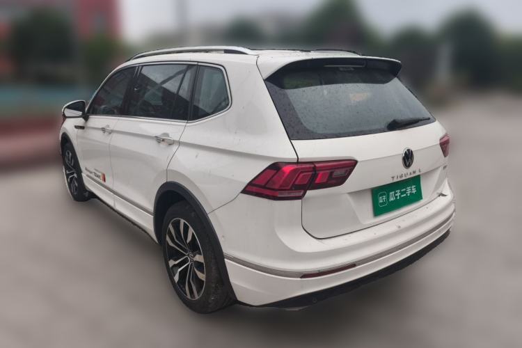 Used Volkswagen Tiguan L 2021 330TSI Automatic Two-Wheel Drive R-Line Enhanced Edition Rear Left 45 Deg