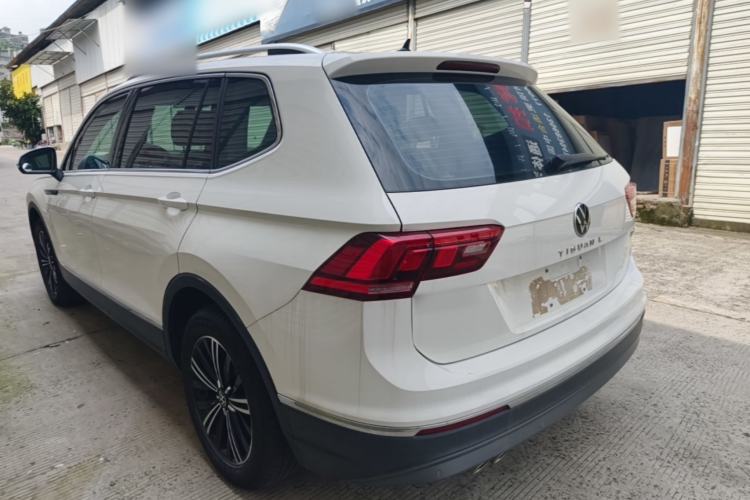 Used Volkswagen Tiguan L 2021 330TSI Automatic Two-Wheel Drive Smart Edition Rear Left 45 Deg