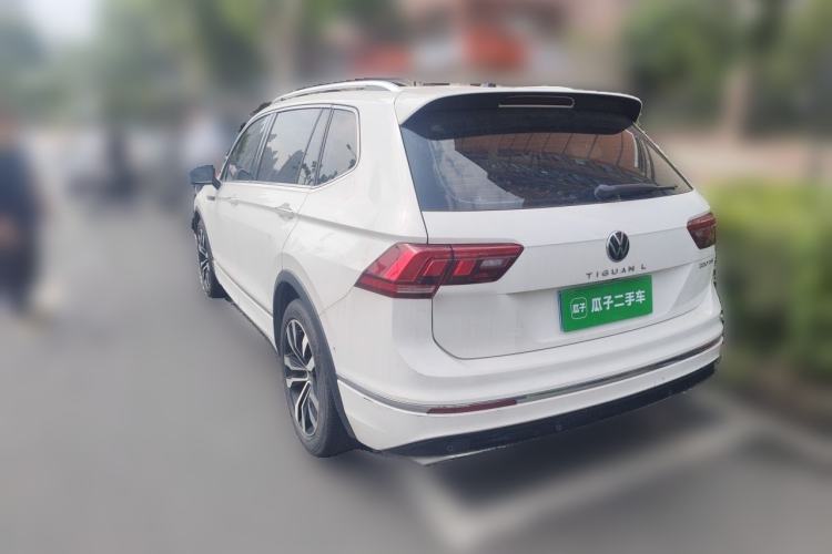 Used Volkswagen Tiguan L 2021 330TSI Automatic Two-Wheel Drive R-Line Enhanced Edition Rear Left 45 Deg