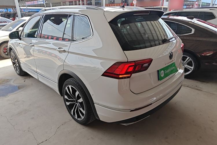 Used Volkswagen Tiguan L 2021 330TSI Automatic Two-Wheel Drive R-Line Enhanced Edition Rear Left 45 Deg