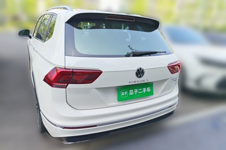 Used Volkswagen Tiguan L 2021 380TSI Automatic All-Wheel Drive R-Line Comfort Plus 7-Seater Rear Left 45 Deg