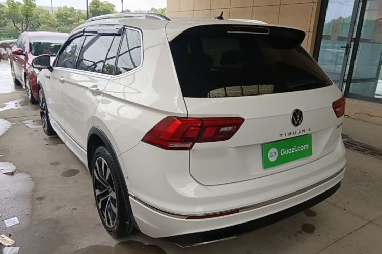 Used Volkswagen Tiguan L 2021 330TSI Automatic Two-Wheel Drive R-Line Enhanced Edition Rear Left 45 Deg