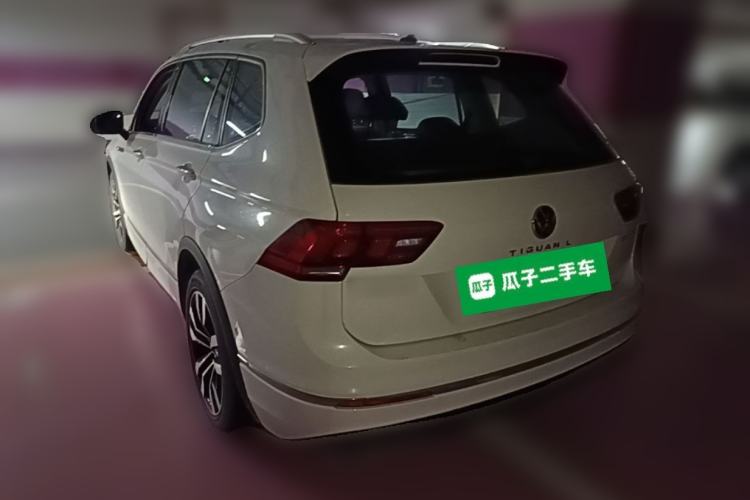 Used Volkswagen Tiguan L 2021 330TSI Automatic Two-Wheel Drive R-Line Enhanced Edition Rear Left 45 Deg