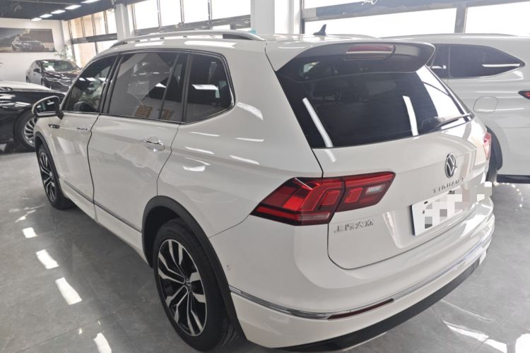 Used Volkswagen Tiguan L 2021 330TSI Automatic Two-Wheel Drive R-Line Enhanced Edition Rear Left 45 Deg