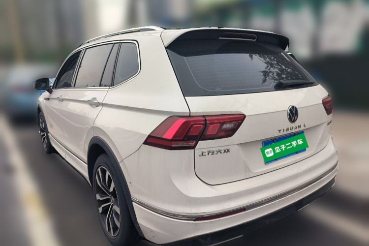 Used Volkswagen Tiguan L 2021 330TSI Automatic Two-Wheel Drive R-Line Enhanced Edition Rear Left 45 Deg
