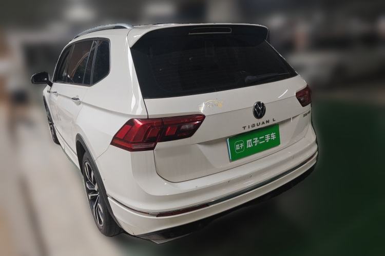 Used Volkswagen Tiguan L 2021 330TSI Automatic Two-Wheel Drive R-Line Enhanced Edition Rear Left 45 Deg