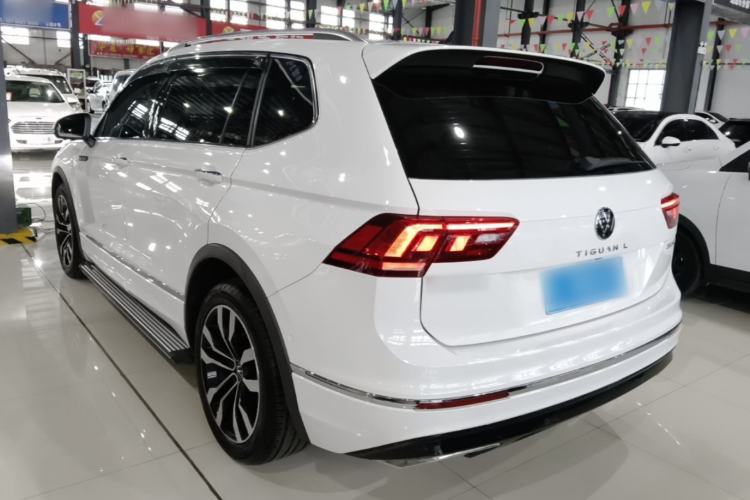 Used Volkswagen Tiguan L 2021 330TSI Automatic Two-Wheel Drive R-Line Enhanced Edition Rear Left 45 Deg