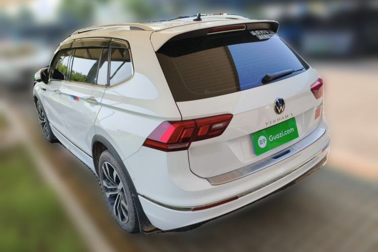 Used Volkswagen Tiguan L 2021 330TSI Automatic Two-Wheel Drive R-Line Enhanced Edition Rear Left 45 Deg