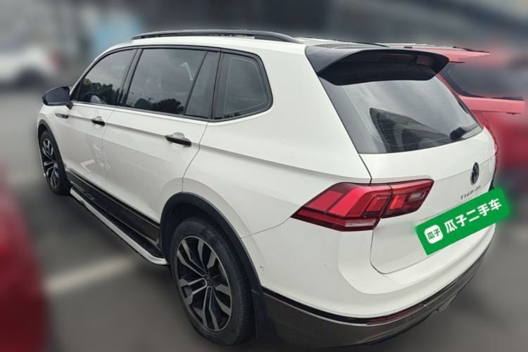 Used Volkswagen Tiguan L 2021 330TSI Automatic Two-Wheel Drive R-Line Enhanced Edition Rear Left 45 Deg