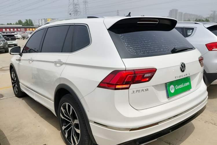 Used Volkswagen Tiguan L 2021 330TSI Automatic Two-Wheel Drive R-Line Enhanced Edition Rear Left 45 Deg