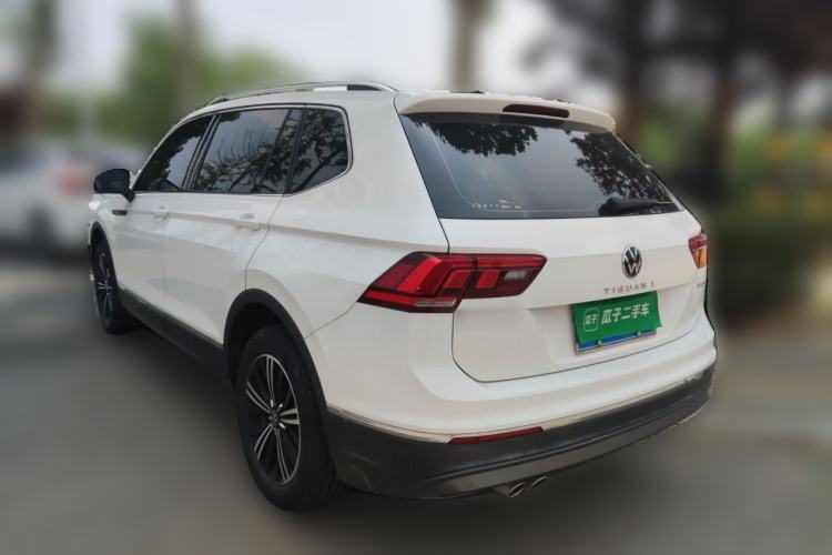 Used Volkswagen Tiguan L 2021 330TSI Automatic Two-Wheel Drive Smart Edition Rear Left 45 Deg