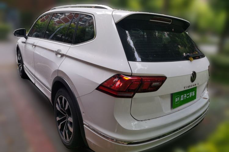 Used Volkswagen Tiguan L 2021 330TSI Automatic Two-Wheel Drive R-Line Enhanced Edition Rear Left 45 Deg