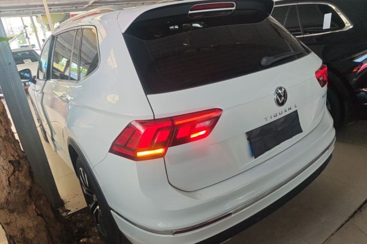 Used Volkswagen Tiguan L 2021 330TSI Automatic Two-Wheel Drive R-Line Enhanced Edition Rear Left 45 Deg