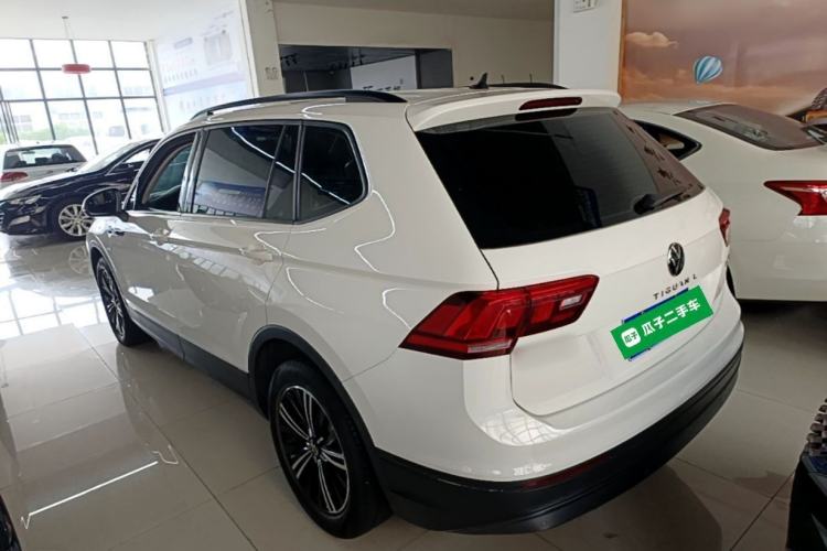 Used Volkswagen Tiguan L 2021 330TSI Automatic Two-Wheel Drive Comfort Edition Rear Left 45 Deg