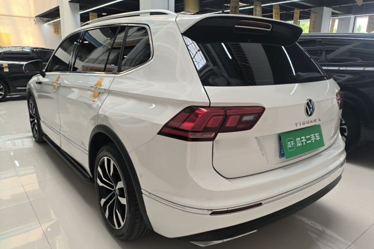 Used Volkswagen Tiguan L 2021 330TSI Automatic Two-Wheel Drive R-Line Enhanced Edition Rear Left 45 Deg