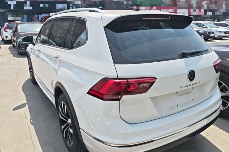 Used Volkswagen Tiguan L 2021 330TSI Automatic Two-Wheel Drive R-Line Enhanced Edition Rear Left 45 Deg