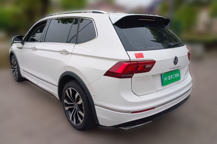 Used Volkswagen Tiguan L 2021 330TSI Automatic Two-Wheel Drive R-Line Enhanced Edition Rear Left 45 Deg