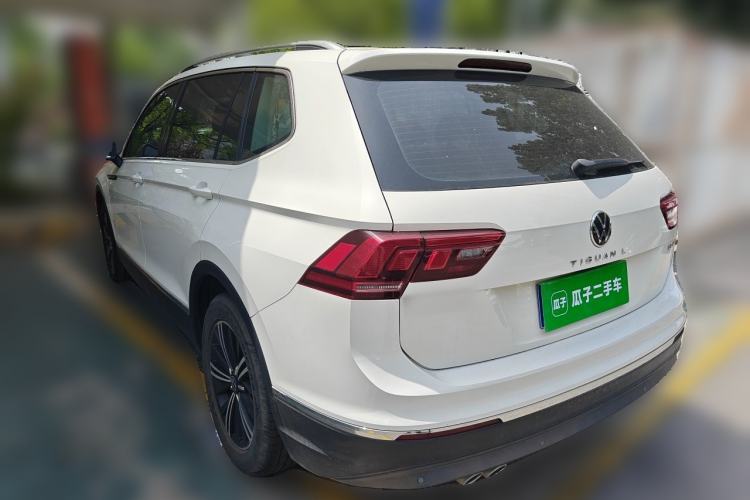 Used Volkswagen Tiguan L 2021 330TSI Automatic Two-Wheel Drive Smart Edition Rear Left 45 Deg