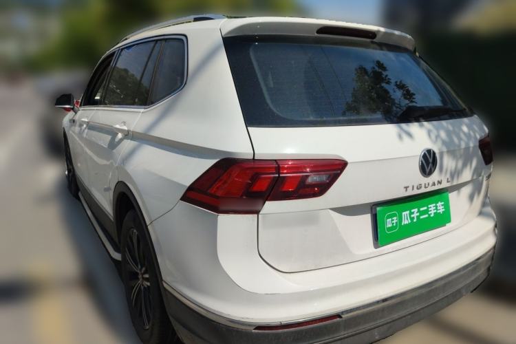 Used Volkswagen Tiguan L 2021 280TSI Automatic Two-Wheel Drive Smart Edition Rear Left 45 Deg