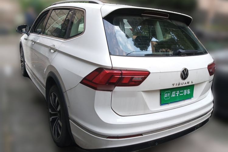 Used Volkswagen Tiguan L 2021 330TSI Automatic Two-Wheel Drive R-Line Enhanced Edition Rear Left 45 Deg
