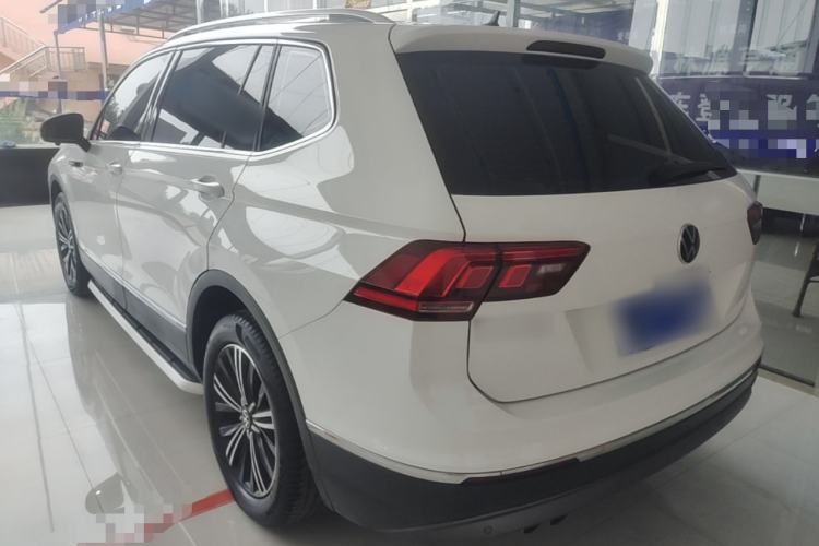 Used Volkswagen Tiguan L 2021 280TSI Automatic Two-Wheel Drive Smart Edition Rear Left 45 Deg
