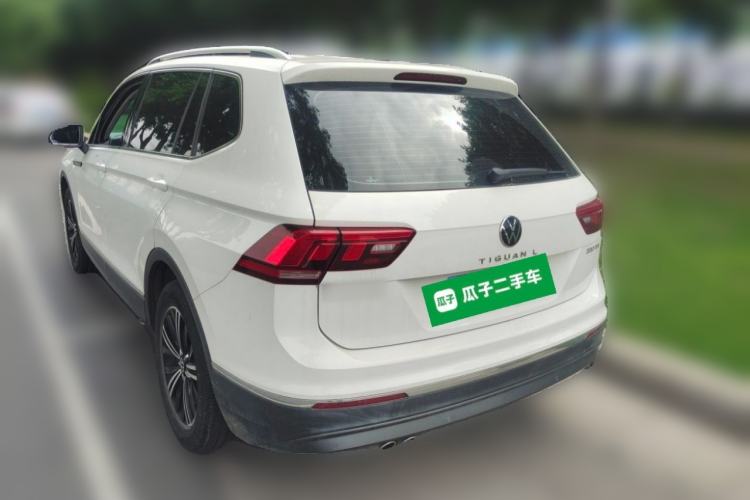 Used Volkswagen Tiguan L 2021 330TSI Automatic Two-Wheel Drive Smart Edition Rear Left 45 Deg
