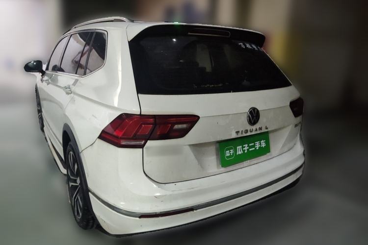 Used Volkswagen Tiguan L 2021 330TSI Automatic Two-Wheel Drive R-Line Enhanced Edition Rear Left 45 Deg
