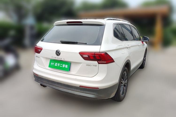 Used Volkswagen Tiguan L 2021 280TSI Automatic Two-Wheel Drive Smart Edition Rear Right 45 Deg