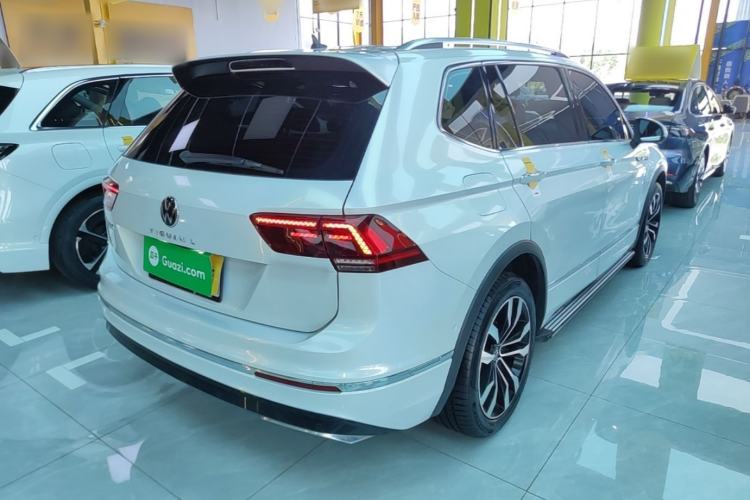 Used Volkswagen Tiguan L 2021 330TSI Automatic Two-Wheel Drive R-Line Flagship Edition Rear Right 45 Deg