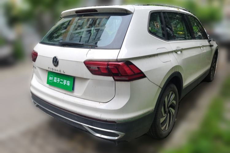 Used Volkswagen Tiguan L 2021 330TSI Automatic Two-Wheel Drive Smart Edition Rear Right 45 Deg