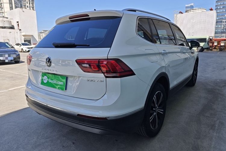 Used Volkswagen Tiguan L 2021 330TSI Automatic Two-Wheel Drive Smart Edition Rear Right 45 Deg
