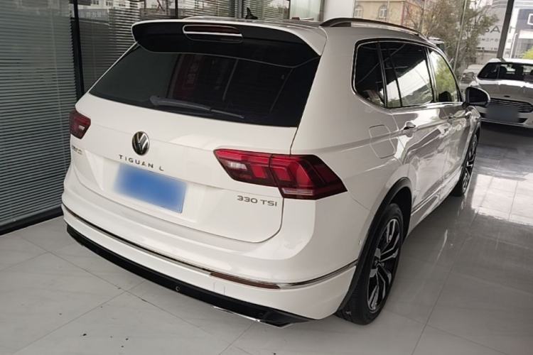Used Volkswagen Tiguan L 2021 330TSI Automatic Two-Wheel Drive R-Line Enhanced Edition Rear Right 45 Deg
