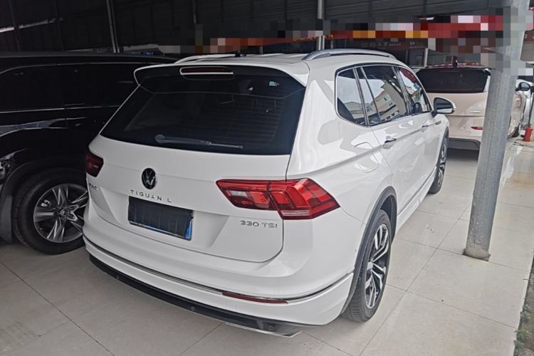 Used Volkswagen Tiguan L 2021 330TSI Automatic Two-Wheel Drive R-Line Enhanced Edition Rear Right 45 Deg