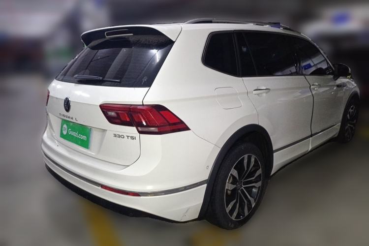 Used Volkswagen Tiguan L 2021 330TSI Automatic Two-Wheel Drive R-Line Enhanced Edition Rear Right 45 Deg