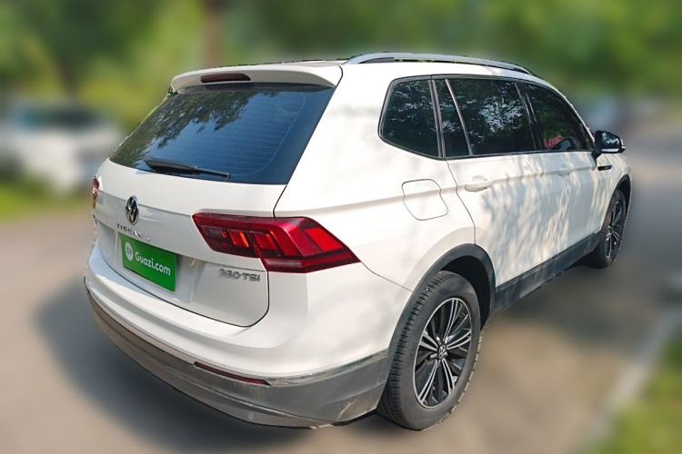 Used Volkswagen Tiguan L 2021 280TSI Automatic Two-Wheel Drive Smart Edition Rear Right 45 Deg