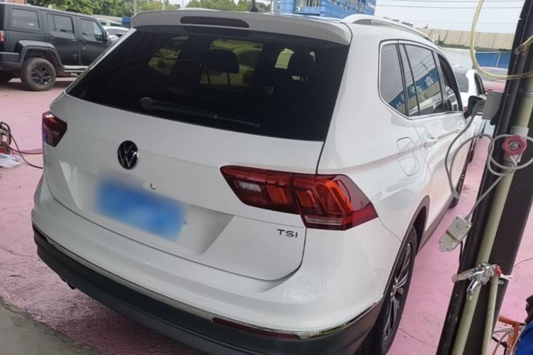 Used Volkswagen Tiguan L 2021 280TSI Automatic Two-Wheel Drive Smart Edition Rear Right 45 Deg
