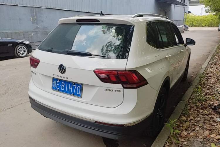 Used Volkswagen Tiguan L 2021 330TSI Automatic Two-Wheel Drive Smart Edition Rear Right 45 Deg