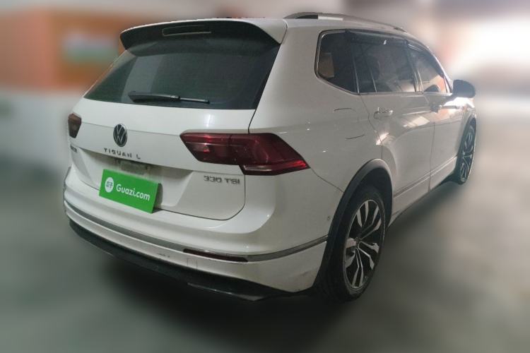 Used Volkswagen Tiguan L 2021 330TSI Automatic Two-Wheel Drive R-Line Enhanced Edition Rear Right 45 Deg